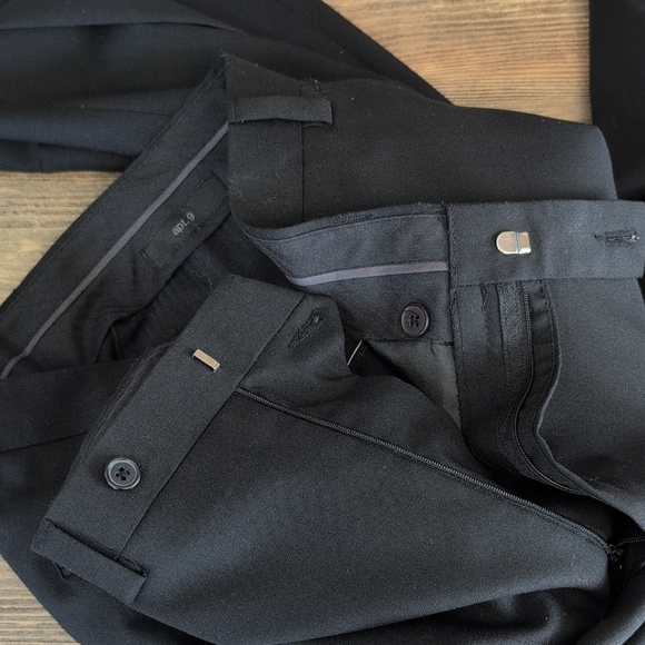 Apt. 9 Men's Black Wool Dress Pants 40x32      P180 - Picture 11 of 11